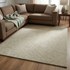 Laagpolig vloerkleed - Juliette Stripes Goud