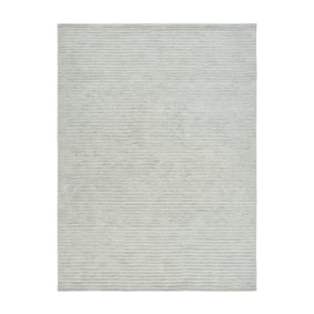Laagpolig vloerkleed - Juliette Stripes Groen - sfeer