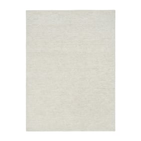 Laagpolig vloerkleed - Juliette Stripes Beige - sfeer
