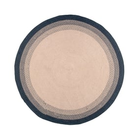 Rond binnen- & buitenkleed - Florence Zwart - sfeer