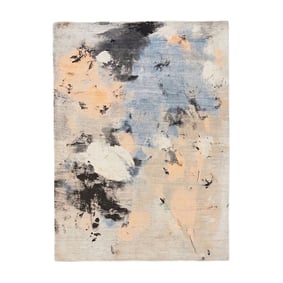 Abstract vloerkleed - Amelie Blauw - sfeer
