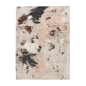 Abstract vloerkleed - Amelie Roze - sfeer