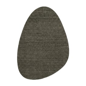 Berber vloerkleed - Aicha Pebble Donkergroen - sfeer