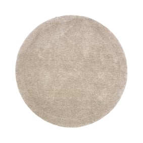 Rond vloerkleed - Isara Border Creme - sfeer