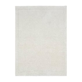 Wollen vloerkleed - Isara Border Wit - product