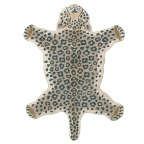 Wasbaar kindervloerkleed - Wild Panter Naturel - sfeer