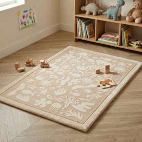 Wasbaar speelkleed - Flo Beige