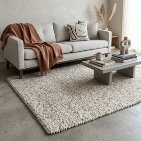 Wollen vloerkleed - Oliver Beige