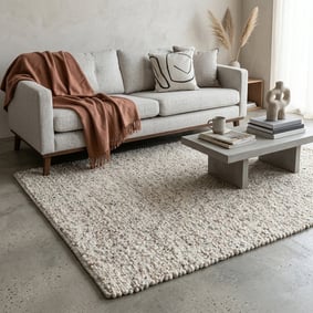 Wollen vloerkleed - Oliver Beige