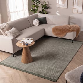Wollen vloerkleed - Bliss Groen