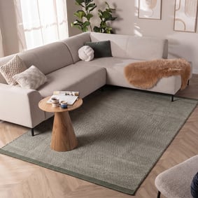 Wollen vloerkleed - Bliss Groen