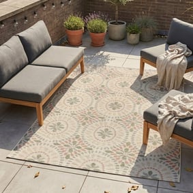 In & Outdoorkleed - Ranch Mandala Beige