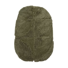 Organisch vloerkleed - Odette Curves Groen - product