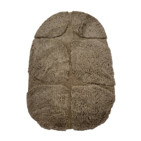Organisch vloerkleed - Odette Grid Bruin - product