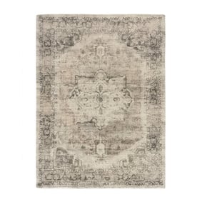 Vintage vloerkleed - Kyra Medaillon Creme - product