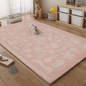 Wasbaar speelkleed - Flo Roze