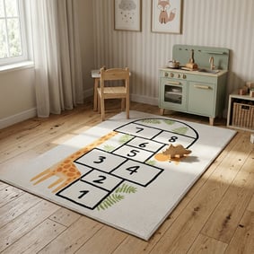 Speelkleed - Ruby Giraffe Creme