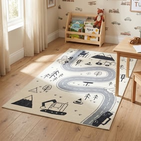Auto speelkleed - Dex Road Zwart