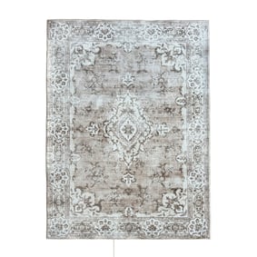 Vintage vloerkleed - Ember Medaillon Taupe - sfeer