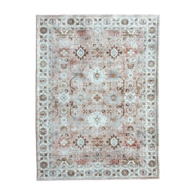 Vintage vloerkleed - Ember Oriental Roze - sfeer