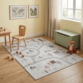 Speelkleed auto - Rocky Ride Wit