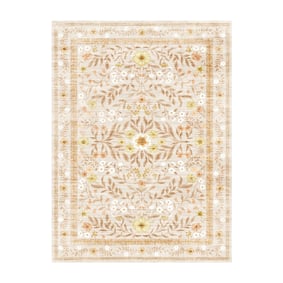 Vintage buitenkleed - Luana Geel - sfeer