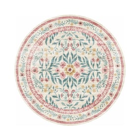 Rond vintage buitenkleed - Luana Multicolor - product