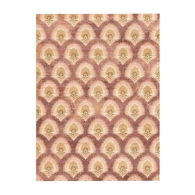 Vintage vloerkleed - Sage Pattern Terracotta - sfeer