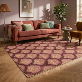 Vintage vloerkleed - Sage Pattern Rood