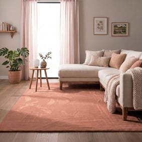 Zacht laagpolig vloerkleed - Cozy Roze 