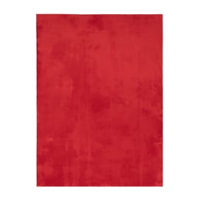 Wasbaar vloerkleed - Vivid Rood - sfeer