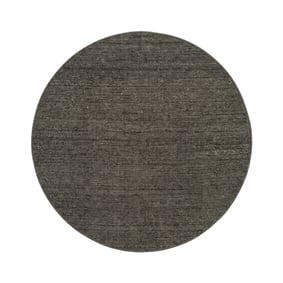 Rond Berber vloerkleed - Aicha Groen - sfeer
