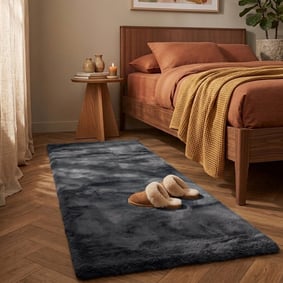 Zachte Hoogpolige loper - Comfy Supreme Antraciet