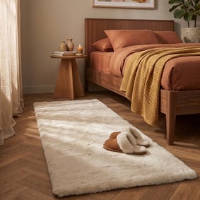 Zachte Hoogpolige loper - Comfy Supreme Creme