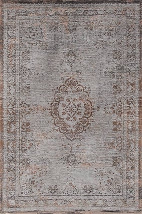 Vintage vloerkleed - The Fading World Grey Ebony 8257 - sfeer