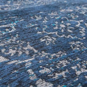 Vintage vloerkleed - The Fading World Blue Night 8254 - sfeer