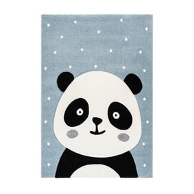 Kindervloerkleed - Atlantisch Panda Blauw - product
