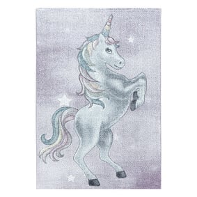 Kindervloerkleed Unicorn - Fleurtje Paars - product