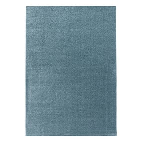Laagpolig vloerkleed - Smoothly Blauw - product