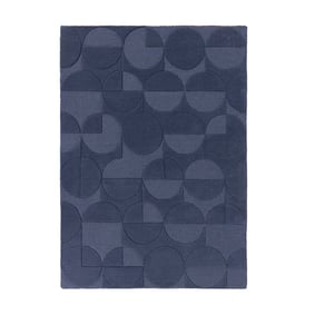 Modern vloerkleed - Mozo Gigi Blauw - product