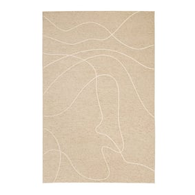 Modern buitenkleed - Porto Lines Creme - product