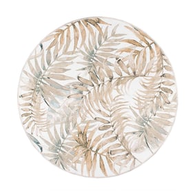 Rond vloerkleed - Palmier Leaves Nature - product