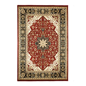 Perzisch tapijt - Rezah Medaillon Rood - product