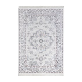 Perzisch tapijt - Naveh Hertz Blauw/Roze - product