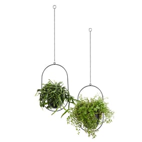 Plantenhanger - Liv Zwart 2/set - product