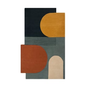 Abstract vloerkleed - Stracto Lozenge Multicolor - product