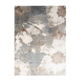 Wasbaar abstract vloerkleed - Misha Flow Multicolor  - product