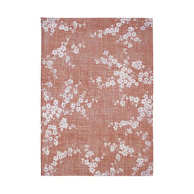 Bloemen vloerkleed - Sakura Copper Pink 9371 - product