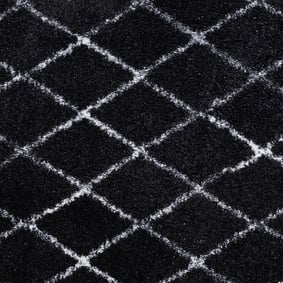 Wasbare deurmat - Mansion Berber Zwart - product