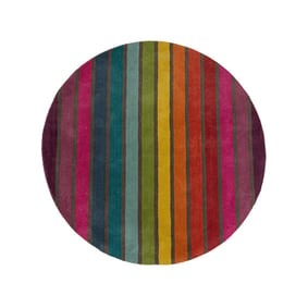 Rond Modern vloerkleed - Illo Candy Multicolor - product